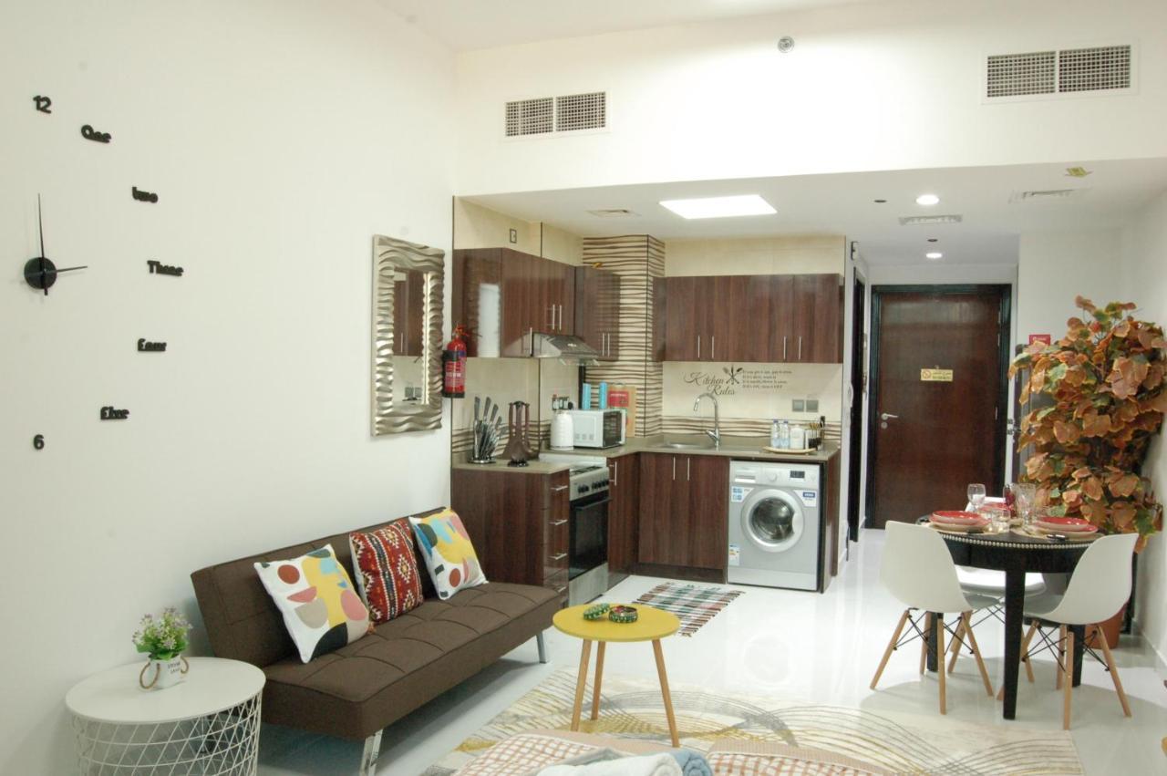 Beautiful Studio Appartment Near Dubai Global Village Dış mekan fotoğraf